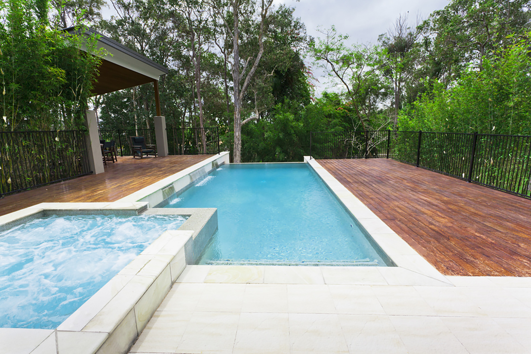 Venetian Pools Concrete In-ground Swimming Pool & Spa Design and Construction in Melbourne