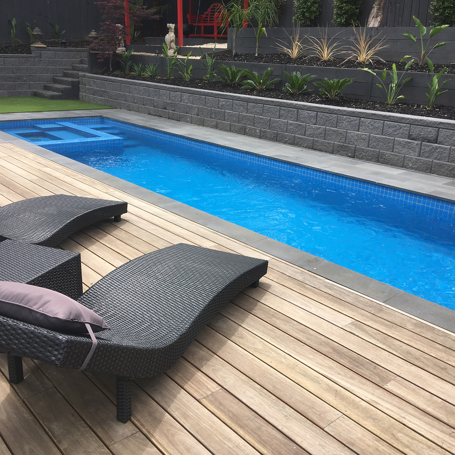 Venetian Pools Concrete In-ground Swimming Pool & Spa Design and Construction in Melbourne