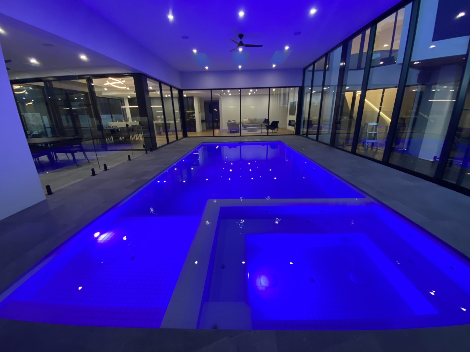 Indoor Swimming Pool and Spas Indoor Swimming Pool Blue by Melbourne Concrete Pool Builder Venetian Pools