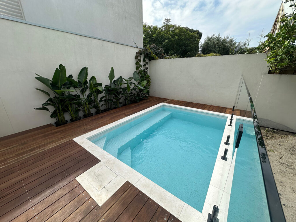 Port Melbourne Completion Plunge Pool Venetian Pools Project January 2025-4 Port Melbourne Completion Plunge Pool by Venetian Pools